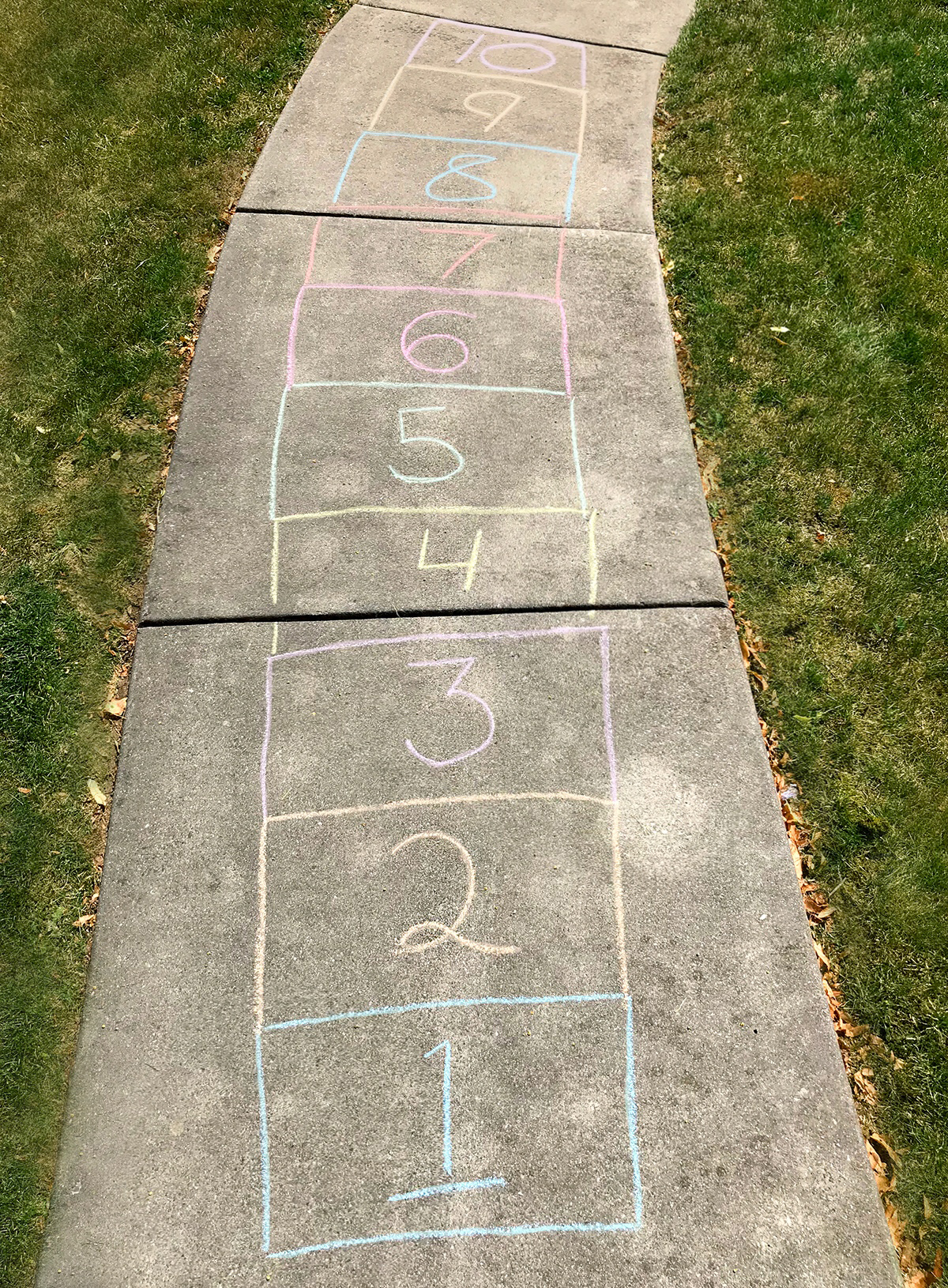 Sidewalk Chalk Addition