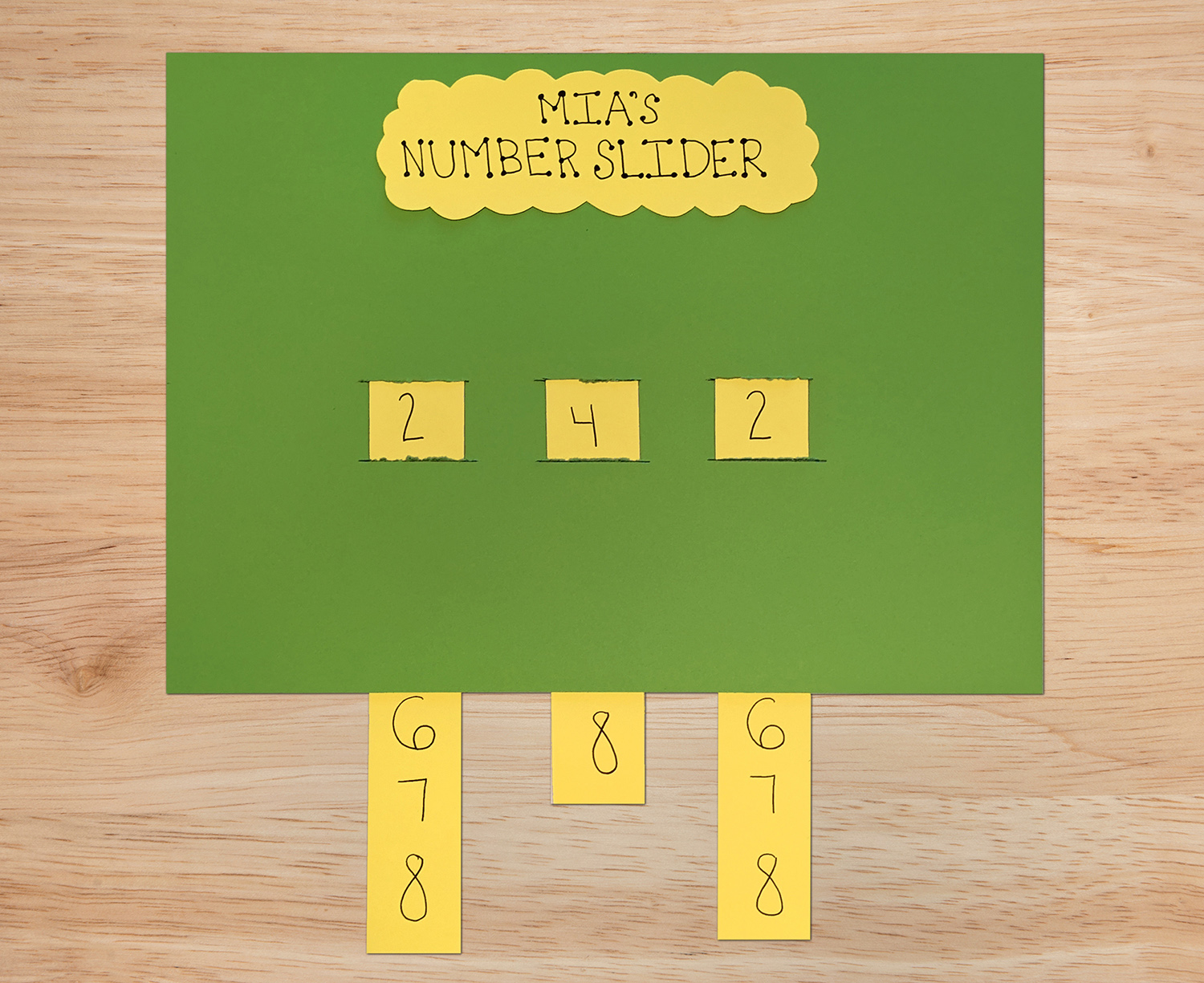 Practice Math Skills with Number Sliders