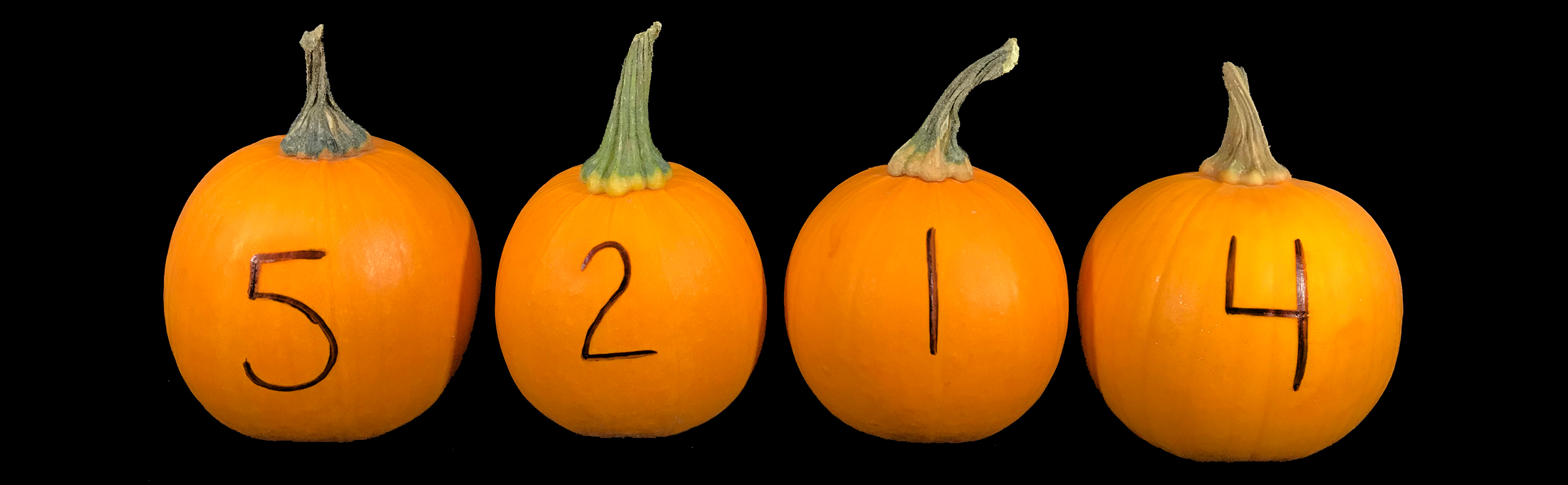 Digit Values with Pumpkins