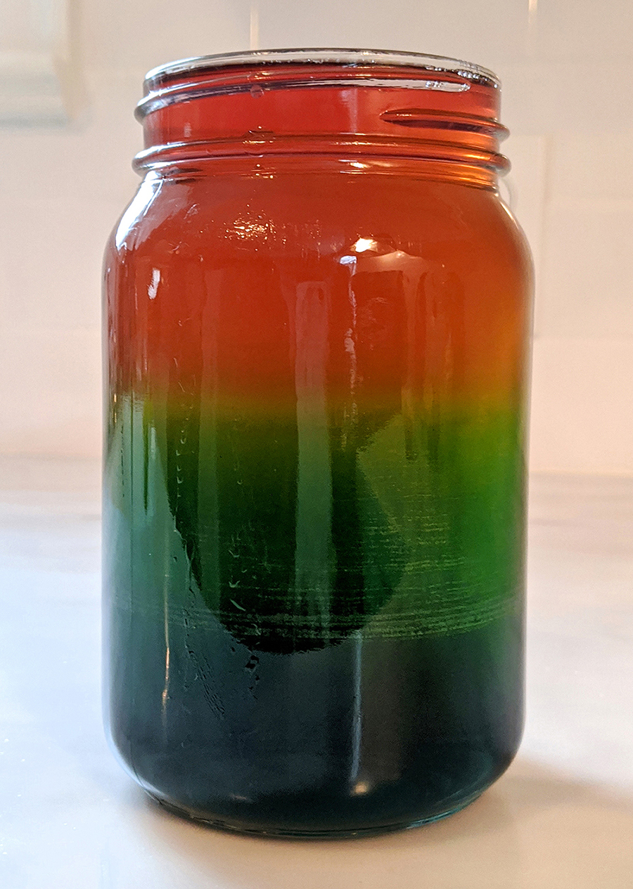 Make a Density Rainbow