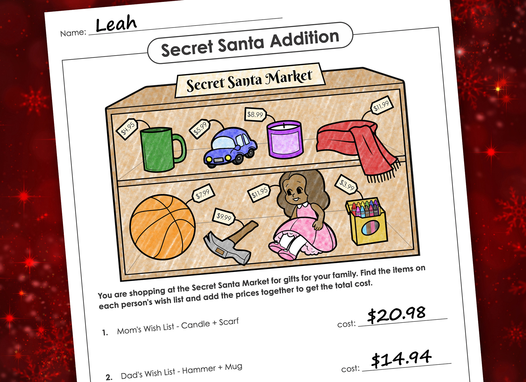 Secret Santa Shopper