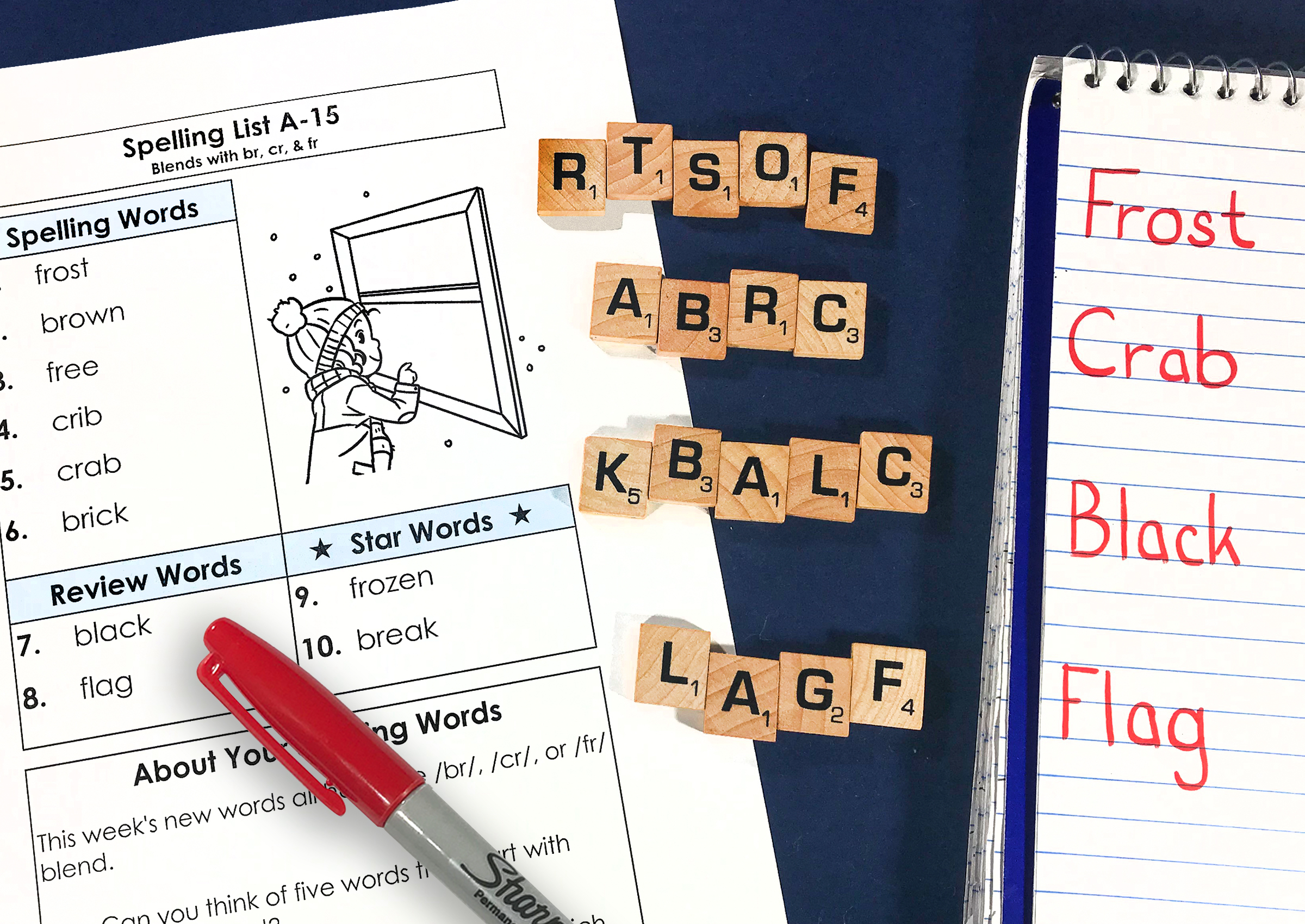 Scrabble Spelling Game