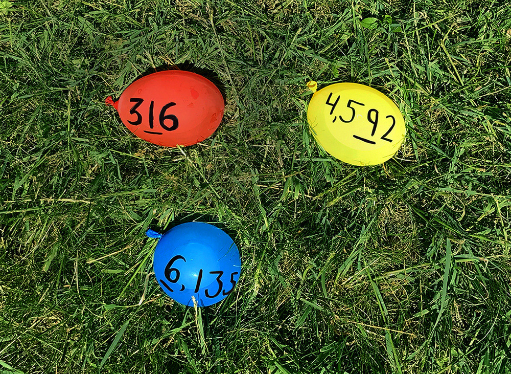 Water Balloon Place Value Game